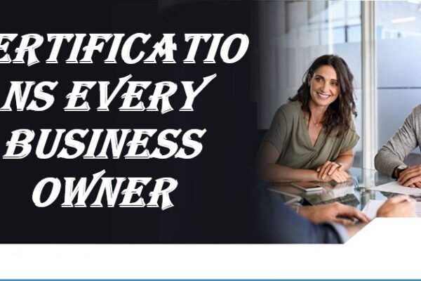 certifications every business owner
